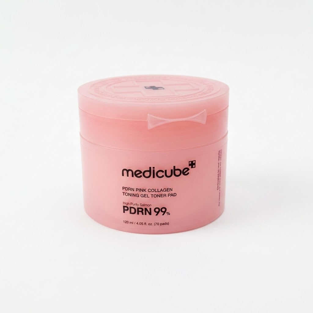 Medicube - PDRN Pink Collagen Toning Gel Toner Pad - 120ml/70ea