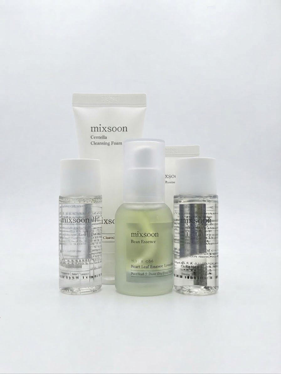 Mixsoon Kit De Viaje Pure Glow Essentials Set 5 Piezas Mini